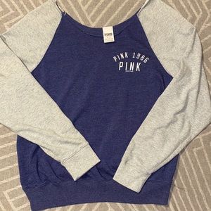 Off-the-Shoulder Sweatshirt